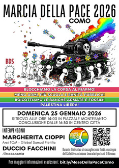 Marcia della Pace 2026 a Como