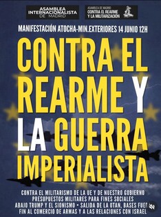 Contra el Rearme y la Guerra Imperialista