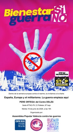 España, Europa y el Militarismo - La Guerra Empieza Aquí
