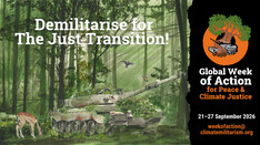 Global Week of Action for Peace and Climate Justice | 21-27 September 2026